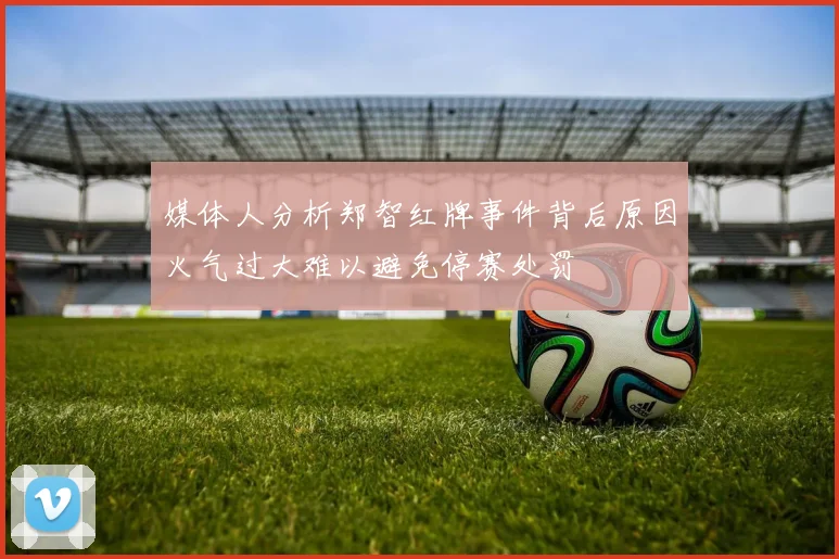 媒体人分析郑智红牌事件背后原因火气过大难以避免停赛处罚